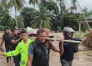 Polres Pidie Jaya dan Tim Gabungan Temukan Santri yang Hanyut di Jangka Buya