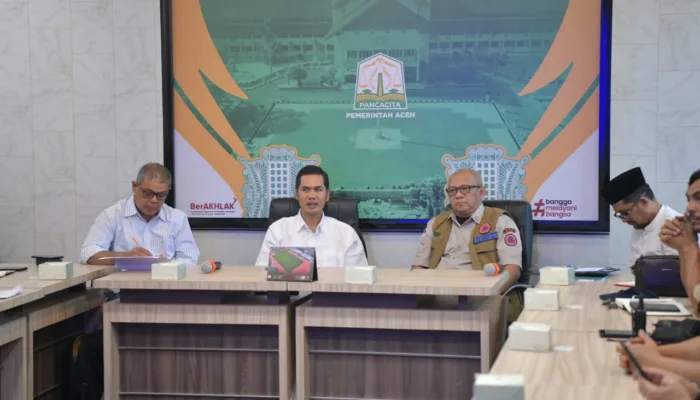 Pemerintah Aceh Gelar Rapat Darurat, Fokus Evakuasi dan Distribusi Logistik Korban Banjir-Longsor