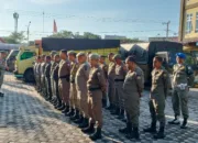 Satpol PP dan WH Aceh Kerahkan 100 Personel ke Pidie dan Pidie Jaya untuk Percepatan Penanganan Banjir