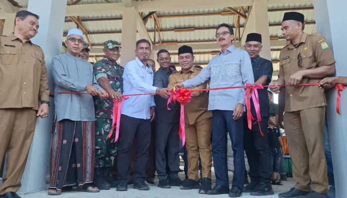 Pasar Hewan Sibreh Kembali Beroperasi, Bupati Aceh Besar Resmikan Usai Renovasi