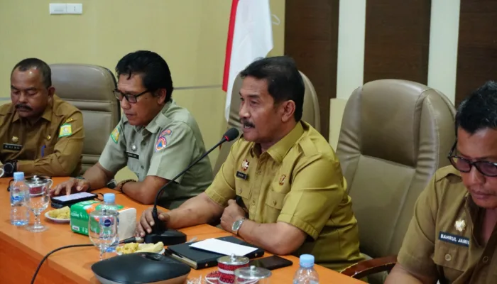 Pemkab Aceh Besar Gelar Rakor Rencana Rehabilitasi dan Rekonstruksi Pascabencana