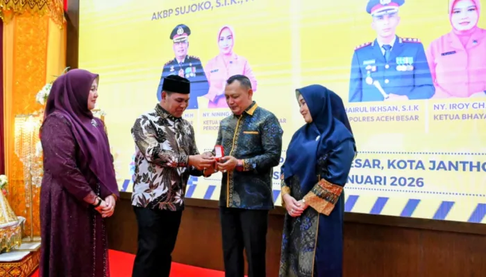 Pemkab Gelar Pisah Sambut Kapolres Aceh Besar