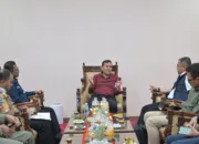 Wagub Aceh Bahas Penanganan Bencana dan Pembangunan Huntara Bersama Wakil Kepala Badan Pengaturan BUMN