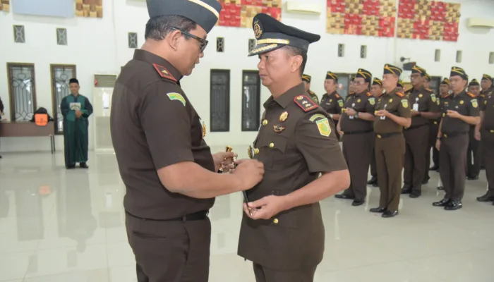 Kajati Aceh Lantik Kardono sebagai Kepala Kejari Aceh Barat Daya
