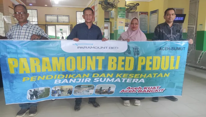PT Paramount Bed Indonesia Salurkan Bantuan Fasilitas Medis ke Tiga RSUD di Wilayah Timur Aceh