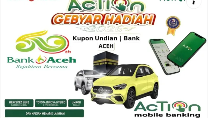 Waspada Gebyar Undian Berhadiah, Bank Aceh Imbau Nasabah Jaga Kerahasiaan Data Pribadi