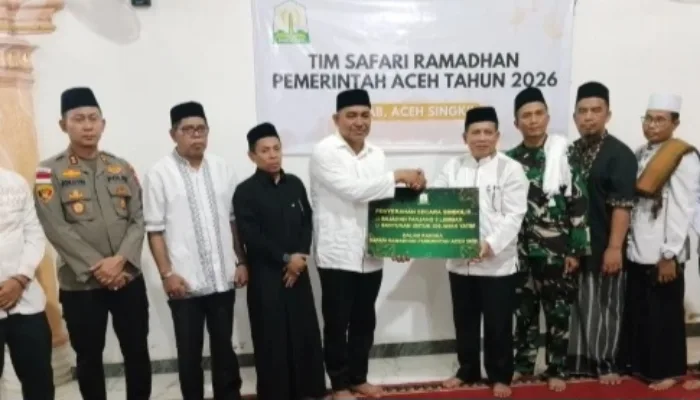 Pemerintah Aceh Safari Ramadhan di Aceh Singkil, Santuni 300 Anak Yatim