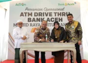 Bank Aceh Syariah Resmikan ATM Drive Thru di Taman Kota Banda Aceh