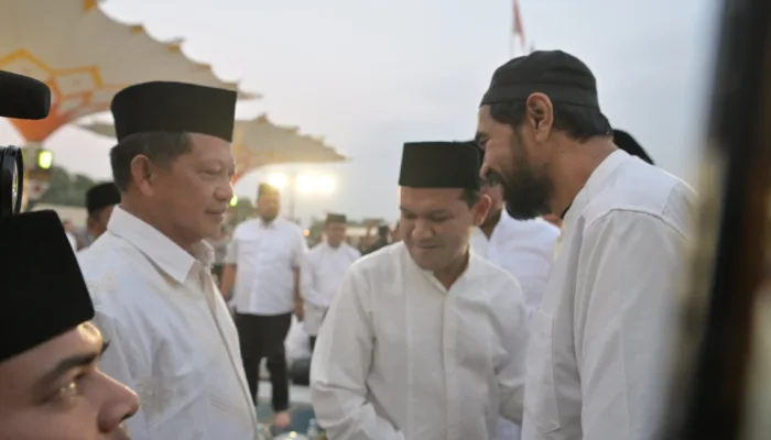 Ribuan Warga Hadiri Buka Puasa Bersama di Masjid Raya Baiturrahman, Dihadiri Mendagri dan Mensos