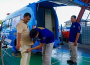 Pastikan Keselamatan Pemudik, Dishub Aceh Lakukan Rampcheck Armada Mudik Gratis