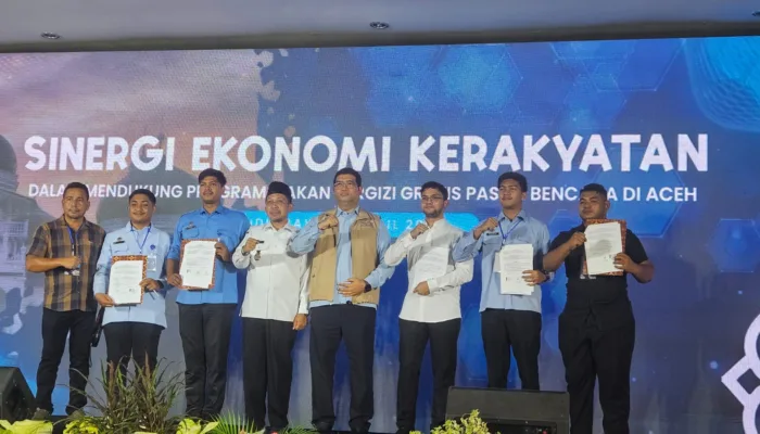 Rakor Sinergi Ekonomi Kerakyatan Digelar di Pidie Jaya, Dukung Program Makan Bergizi Gratis