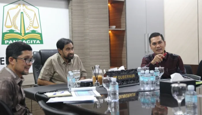 Gubernur Aceh Pimpin Rapat Koordinasi Validasi Data JKA