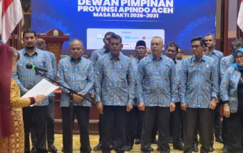 Ketua Umum APINDO Pusat Lantik Pengurus APINDO Aceh Periode 2026-2031