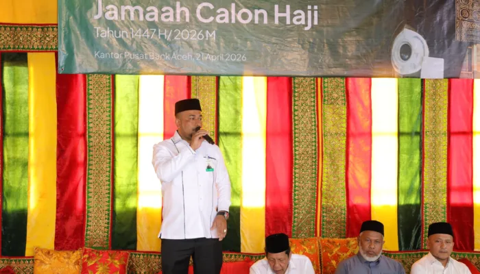 Bank Aceh Gelar Peusijuk dan Lepas 1.624 Jamaah Calon Haji 2026
