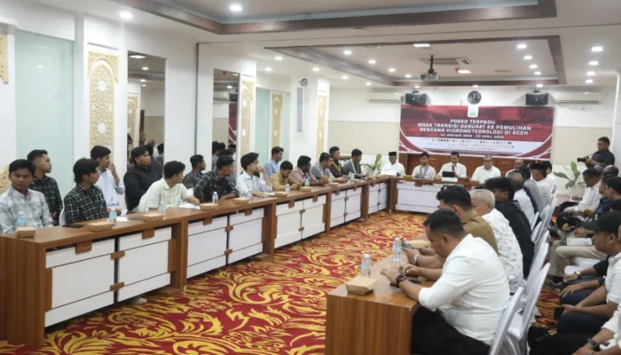 Sekda Aceh Libatkan Mahasiswa Dalam Evaluasi Pergub JKA