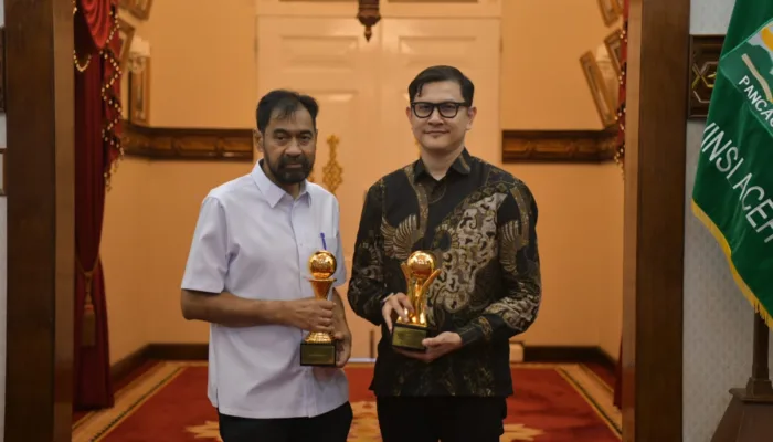 Gubernur Aceh Raih Penghargaan Nasional Top Pembina BUMD 2026