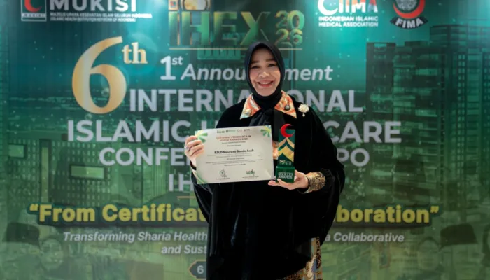RSUD Meuraxa Raih Penghargaan MUKISI Award di IHEX 2026