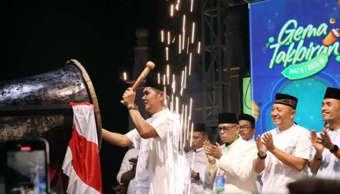 Sekda Aceh Lepas Pawai Takbir Keliling Sambut Idul Adha 1447 H