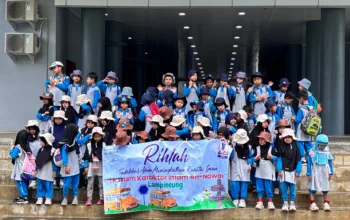 Edukasi Ekonomi Kreatif Sejak Dini, 100 Siswa TKIK Imam An Nawawi Jelajahi 13 Unit Inovasi di Gedung AMANAH