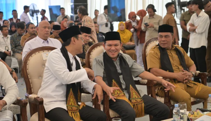 Wagub Aceh Bersama Menteri Sosial Hadiri Open House Sekolah Rakyat di Aceh Besar ‎