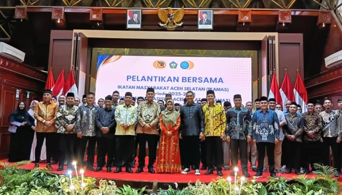 Bupati Aceh Selatan Lantik Pengurus IKAMAS dan HAMAS Periode 2026–2029