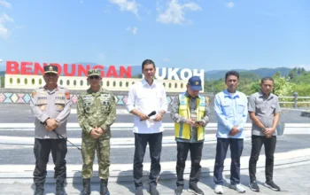 Sekda Aceh Hadiri Peresmian Bendungan Rukoh oleh Presiden Prabowo, Tonggak Baru Ketahanan Pangan Aceh