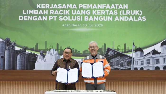 Uang Rupiah Tak Layak Edar Disulap Jadi Energi Ramah Lingkungan, Bank Indonesia dan Solusi Bangun Andalas Kolaborasi di Aceh