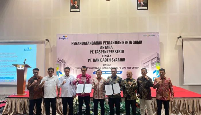 Wagub Aceh Minta TASPEN Salurkan Zakat Melalui Baitul Mal