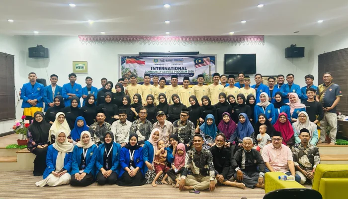 Penghujung KKM Internasional, Mahasiswa Unida Hadiri Peringatan Maulid di Gampong Acheh Yan Kedah Malaysia