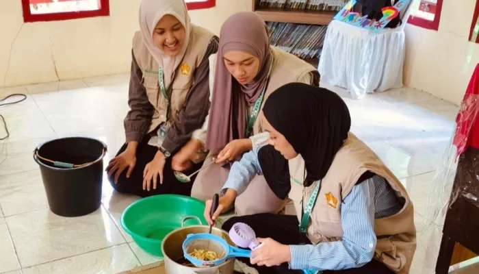 Mahasiswa KKN USK LT-6 Berdayakan Ibu-Ibu PKK Gampong Lamgeu Baro Aceh Besar