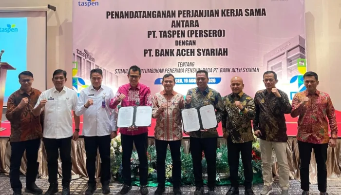 Bank Aceh-TASPEN Perkuat Kerja Sama Pengelolaan Dana Pensiun
