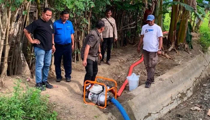 Pompanisasi Kembali Diperluas, Sawah Petani Lamsie Terhindar dari Ancaman Kekeringan