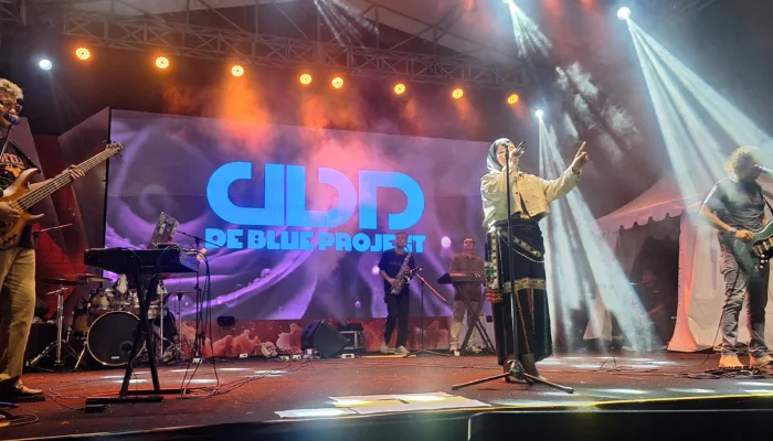 De Blue Project Hentak Panggung Indonesia Fest 2026 di Blang Padang