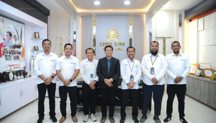 Terima Kunjungan PLN, Ketua DPRK Minta PLN Lebih Sigap dan Antisipatif Terhadap Potensi Bencana